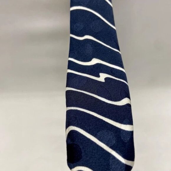 Vintage Looney Tunes Mania Neck Tie Elmer Mermaid Marvin Taz Bugs Silk Korea '93 - Picture 10 of 15